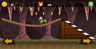 Santa Moto Race: Buildbox Game