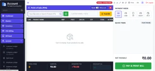 Bill Book Account Frontend - Digital Accounting & Billing SaaS