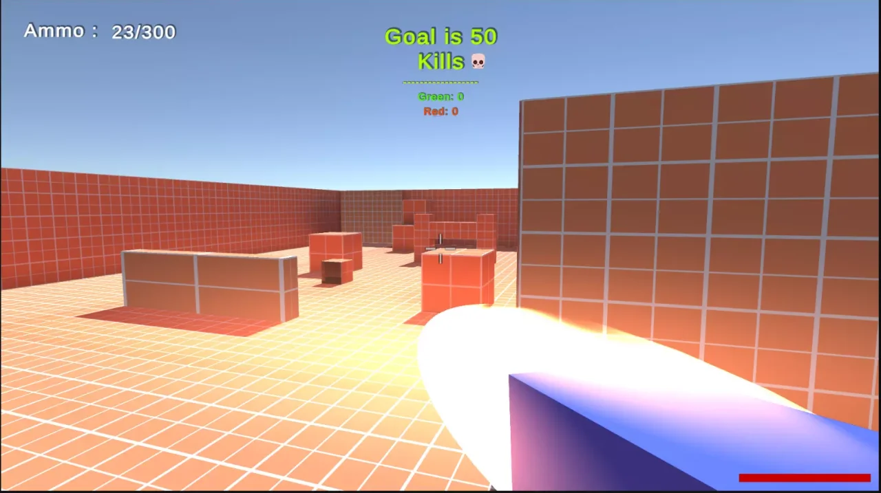 3 VS 3 Unity Multiplayer Shooter Template — screenshot 6