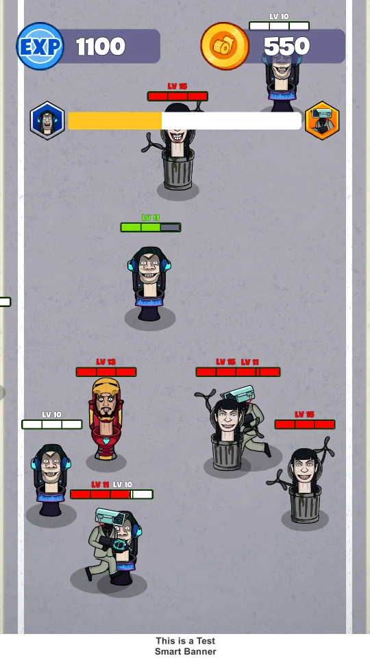 Alien Fight: Police vs Zombie — screenshot 1