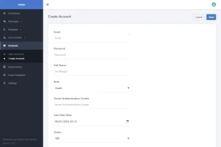 Advance Live Chat support System