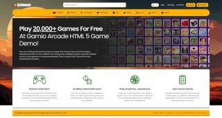Gamio Arcade HTML 5 Game Portal PHP Script