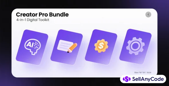 Creator Pro Bundle - 4-in-1 Digital Creator Toolkit — cover