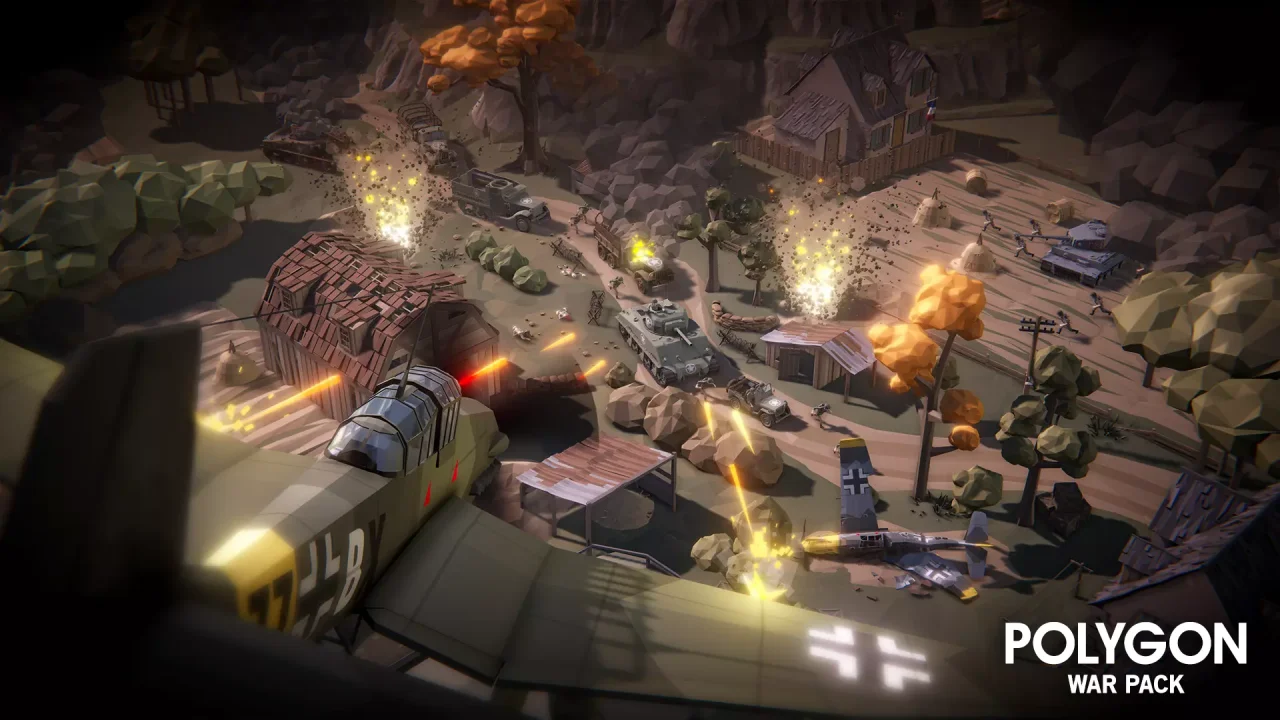 POLYGON War - Low Poly 3D Art by Synty — screenshot 4