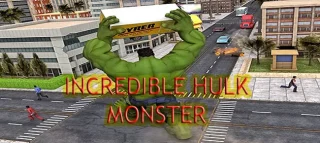Incredible Hulk (Super Hero): Fight in City (64-Bit)