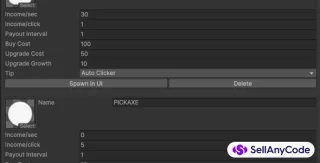 Clicker Game Template - PC/ Mobile/ Web
