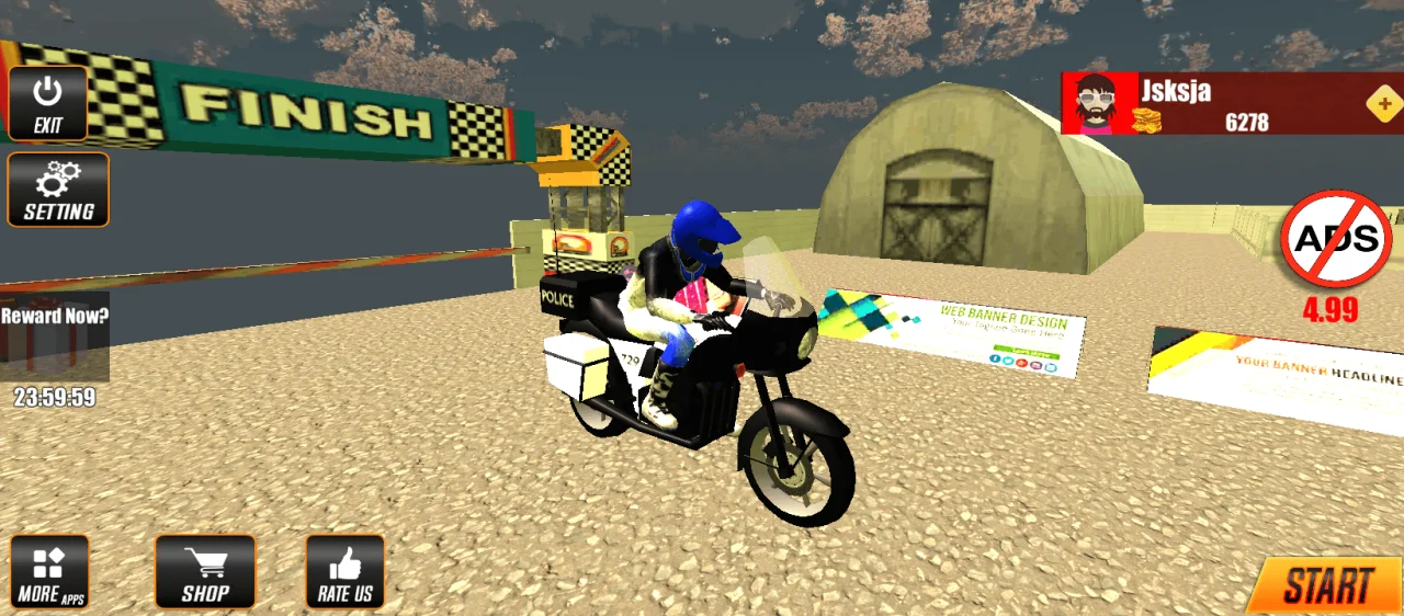 Bike Offroad Stunt Racing 2022 — screenshot 4