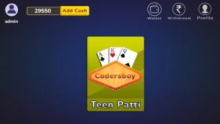 Real Cash Teen Patti Game Source Code