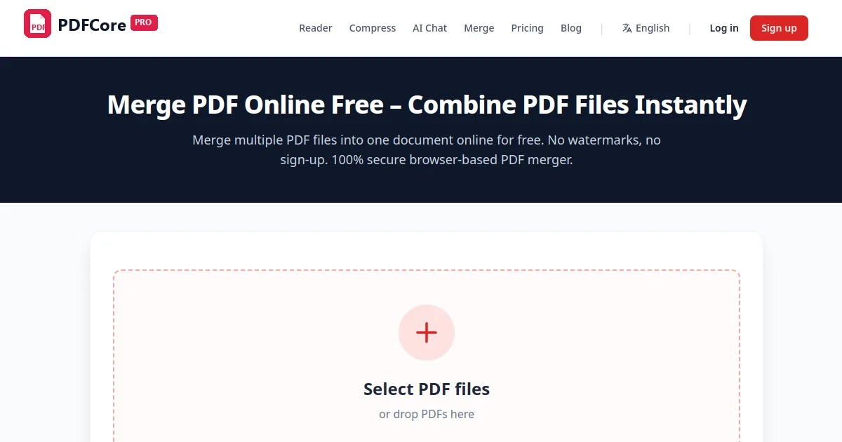 PDFCore Pro – Advanced PDF Tools SaaS PHP Script with AI & Mobile QR (v2.5) — screenshot 4