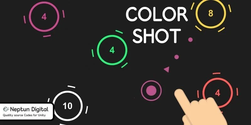 Color Shot 2D Game Template — screenshot 4