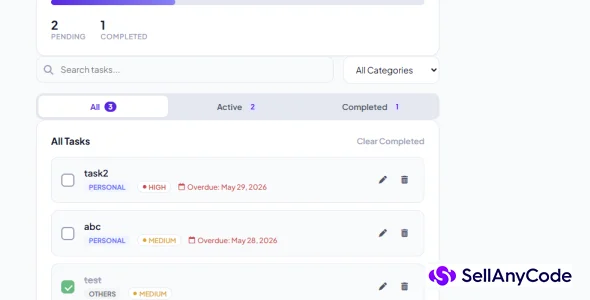 TaskFlow: Modern Web-Based to-Do & Task Management System with Dark Mode
