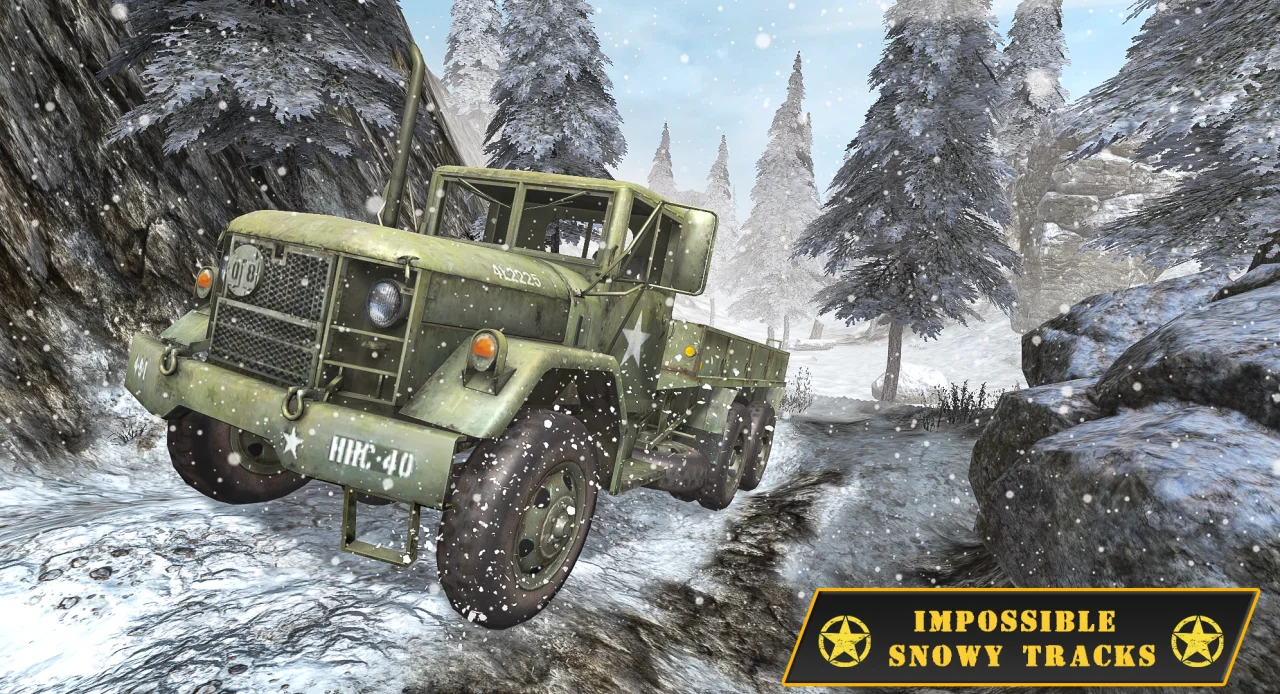 Army Cargo Truck Driving Simulation — screenshot 1