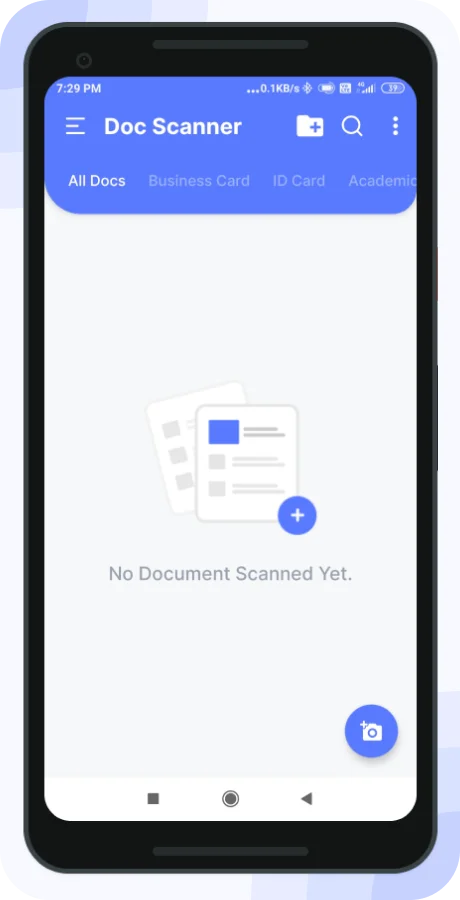 DocScanner - Android App with in-App Purchase and AdMob — screenshot 2