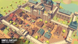Simple Fantasy - Cartoon Assets