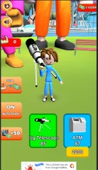 Lifting Hero Gym Tap Clicker 3D Game Unity Source Code