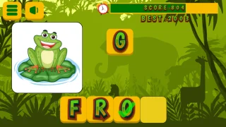 Animals Word for Kids Play Game