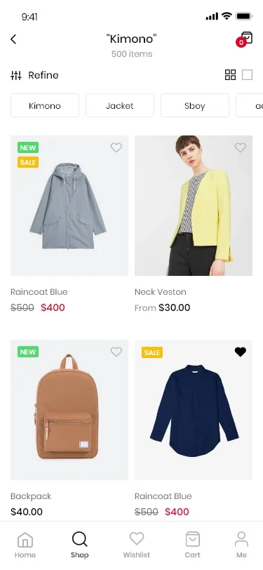 Oreo Fashion - Full React Native App for WooCommerce — screenshot 9