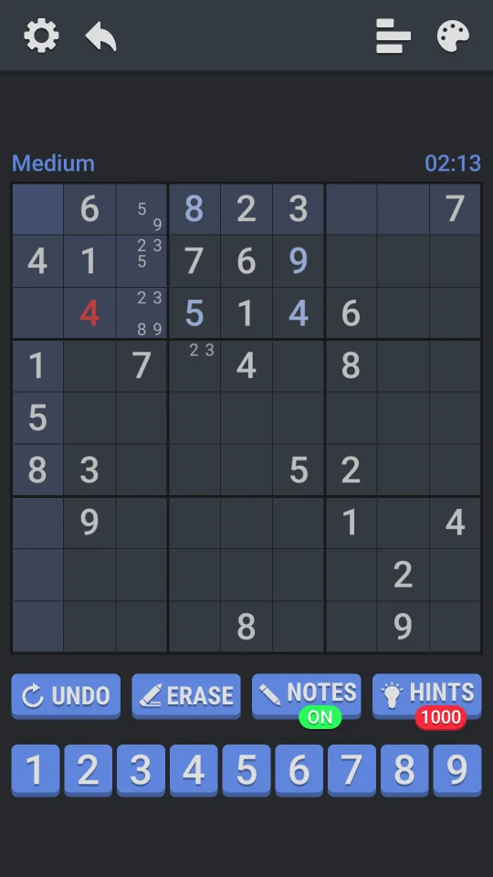 Sudoku – Classic Puzzle Game — screenshot 2