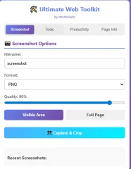 Ultimate Web Toolkit - Desheelabs