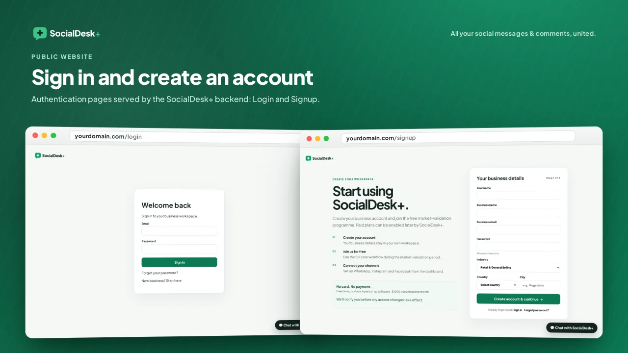 SocialDesk+ Omnichannel Social Commerce & Business Management Platform — screenshot 8