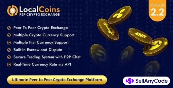 LocalCoins - Ultimate Peer to Peer Crypto Exchange Platform