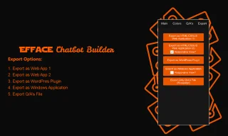 Efface AI Chatbot Builder