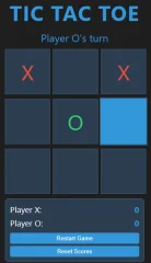 Tic Tac Toe Game with Score Tracking and Reset