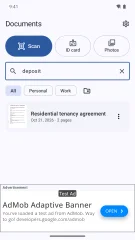 PDF Document Scanner Android + iOS