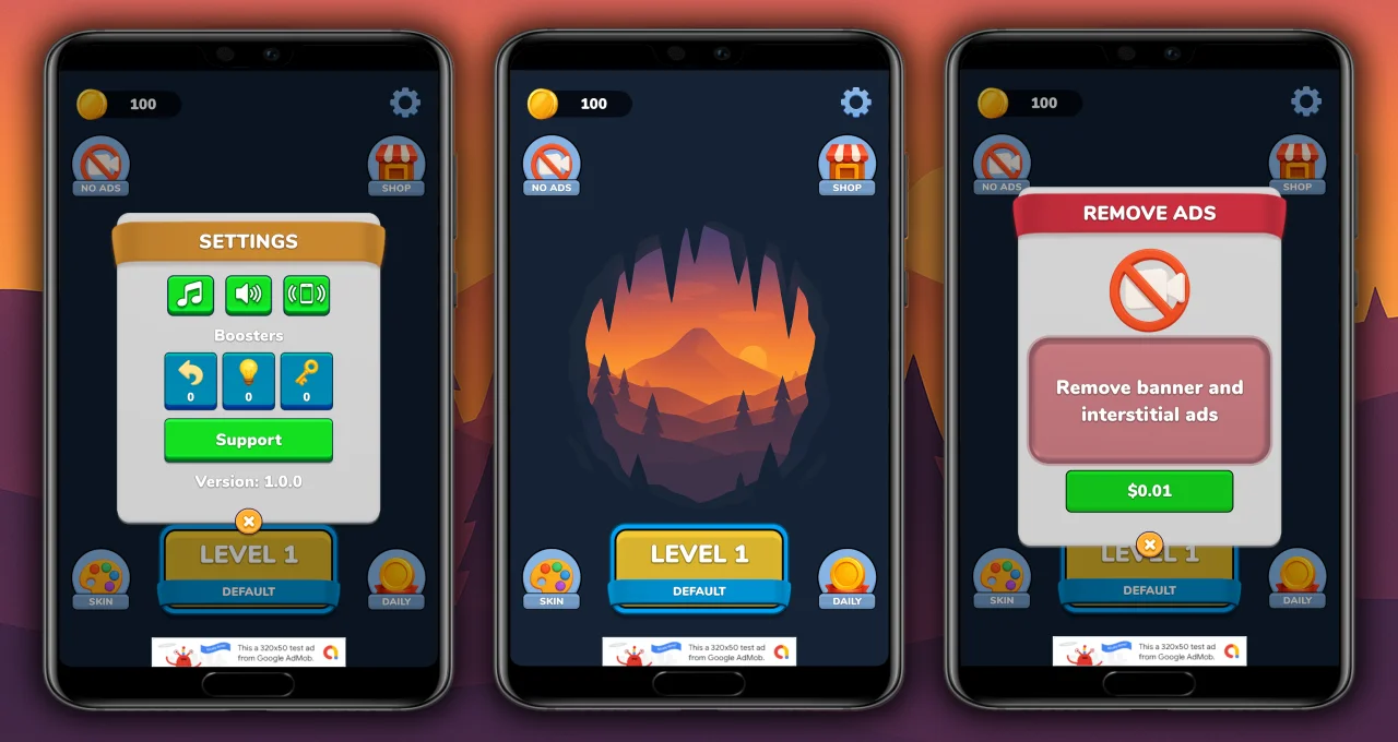 Solitaire Sort Puzzle Template + Level Editor — screenshot 3