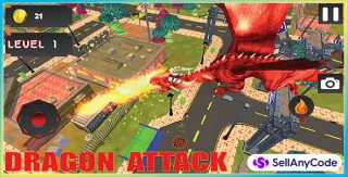 Flying Dragon City Destroyer: Dragon Simulator 64 Bit Source Code