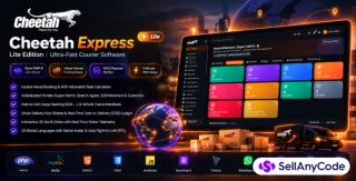 Cheetah Express Lite Modern Courier & Delivery Management System
