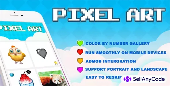 Pixel Art Color by Number