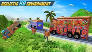 Real Cargo Truck Driver