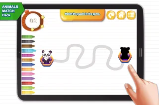 Animals Match Maze Pack