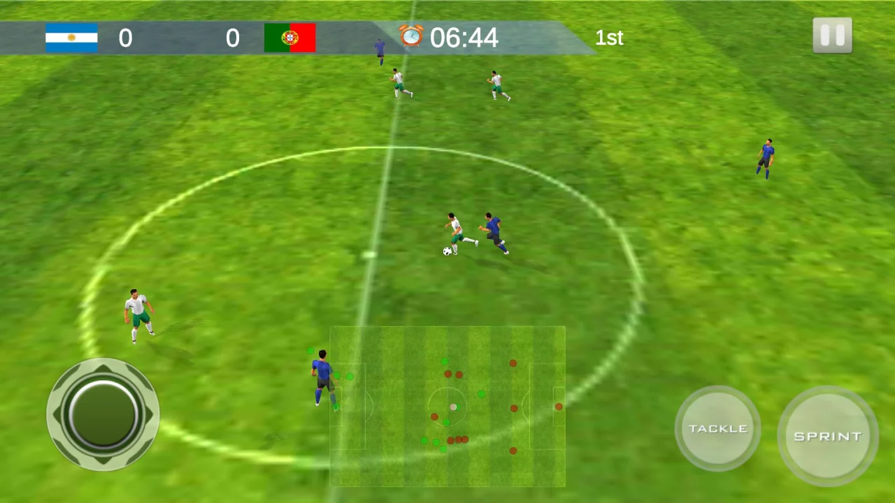 Soccer Game Unity 3D with AdMob — screenshot 3