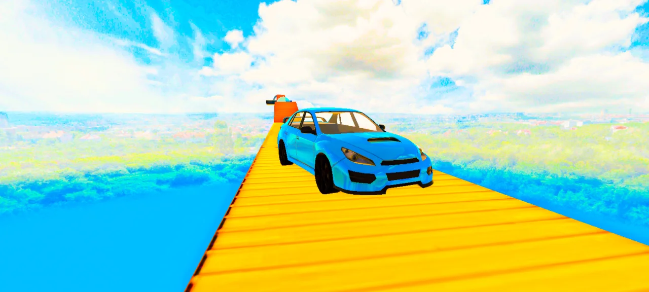 Mega Car Ramp 3D — screenshot 4