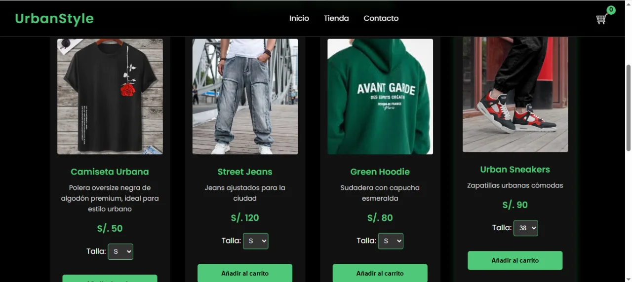 UrbanStyle — screenshot 2
