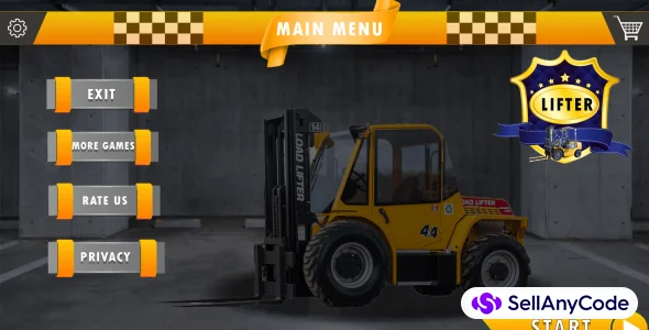 Modern Traffic Parking Fork Lifter: Rescue Forklifter Simulator — cover