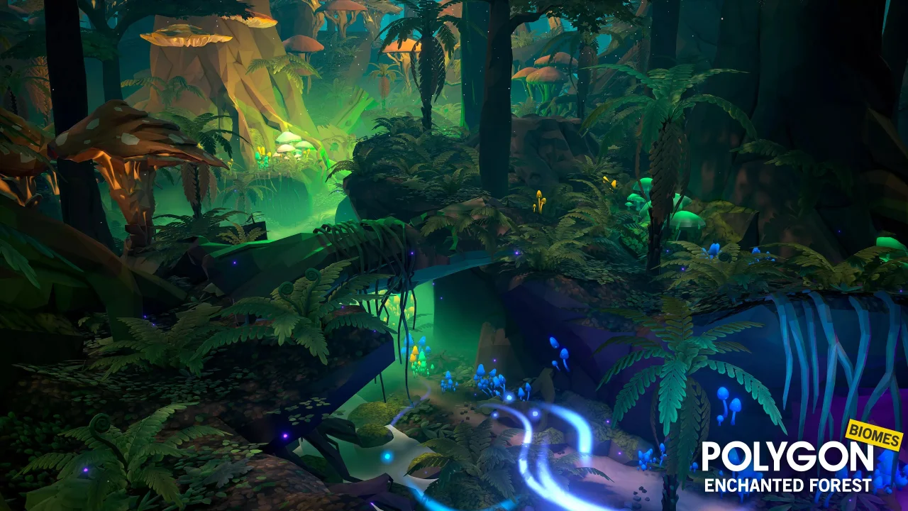 POLYGON - Enchanted Forest - Nature Biomes - 3D Environment Art by Synty — screenshot 2