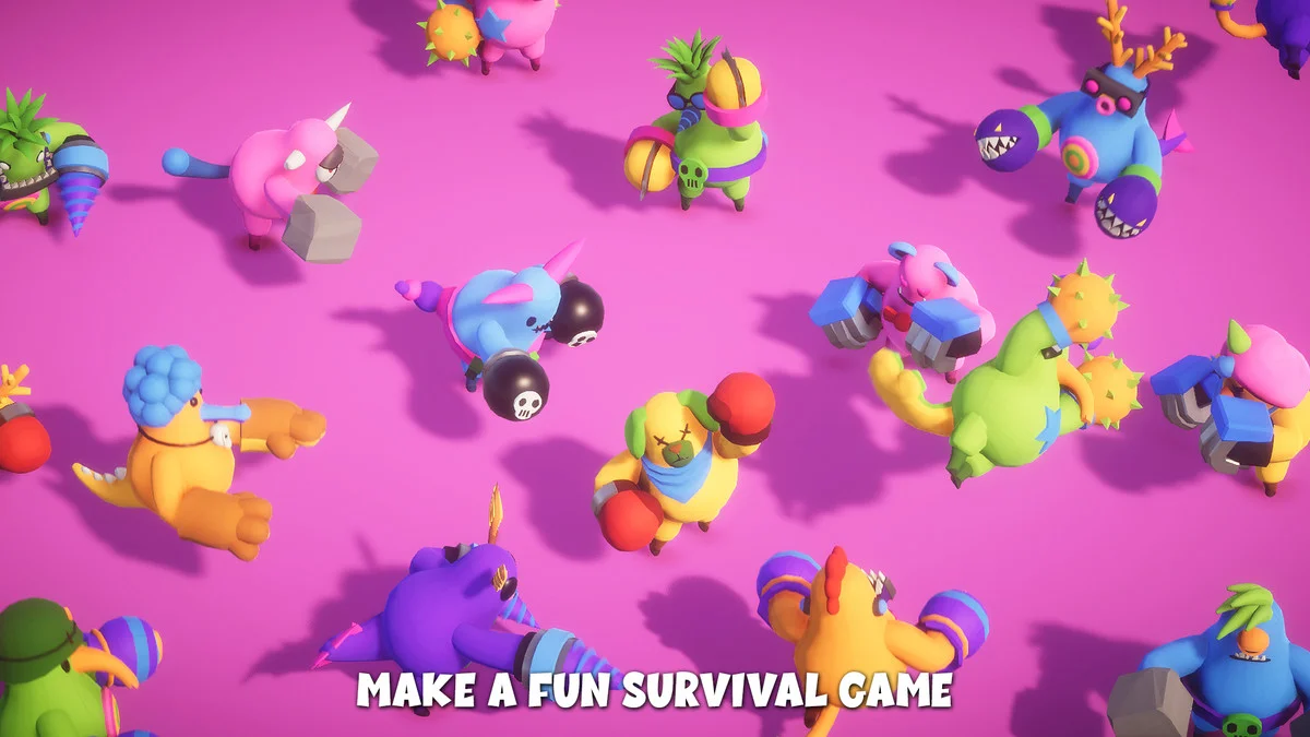 Party Monster Rumble Polyart — screenshot 3
