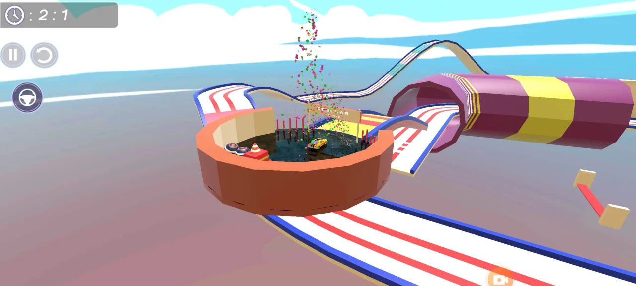 Toon Car Stunt Driving 3D Game — screenshot 3