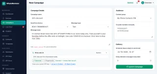 WhatsMarketer - Laravel WhatsApp marketing SaaS