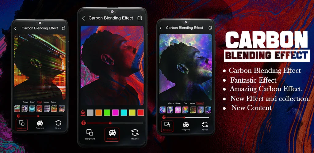 Carbon Photo Lab - Double Exposure Blending Effect - Blend Photo Editor & Effect — screenshot 2
