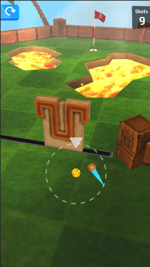 Mini Golf Battle 3D Unity Game Source Code — screenshot 1