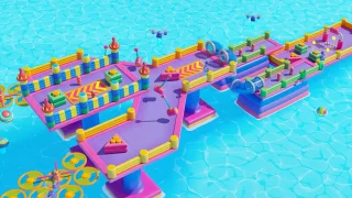 Platformer 2 Obstacles - Low Poly 3D Models Pack