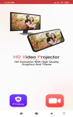 HD Video Projector Simulator - Android App