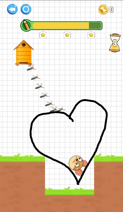 Save the Doge from Bee — screenshot 1