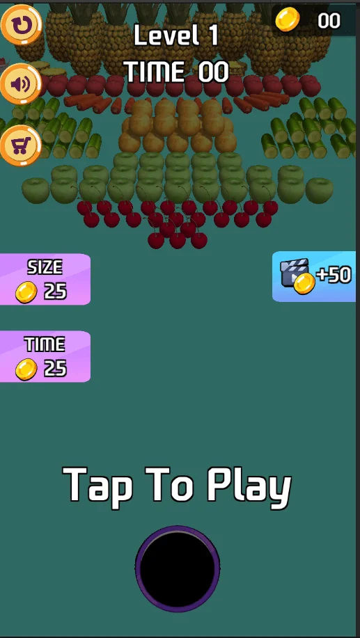 Fill the Fridge! (Hole and Fill Collect Master) — screenshot 3