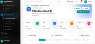 DevLumiq HRMS Next.js HR Management System