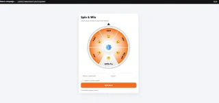 Spin & Win Wheel Email Lead Capture & Conversion Tool (Self-Hosted)